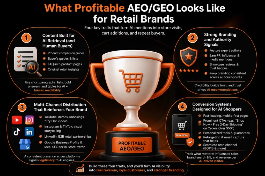 What Profitable AEO/GEO Looks like for retail brands