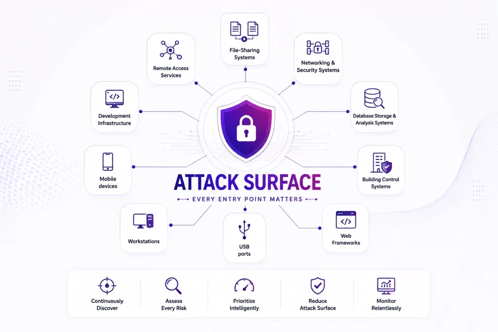 Cybersecurity attack surface overview